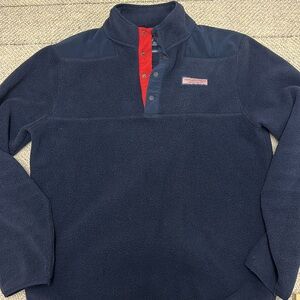 Vineyard Vines men’s size small Shep Shirt in Navy fleece